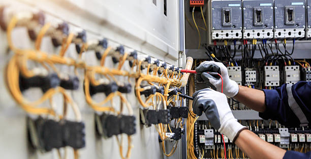 Professional Electrician technician working in Burlington, CO